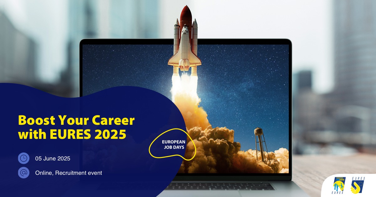 Zdjęcie artykułu Dołącz do Europejskich Dni Pracy „Boost Your Career with EURES 2025”!