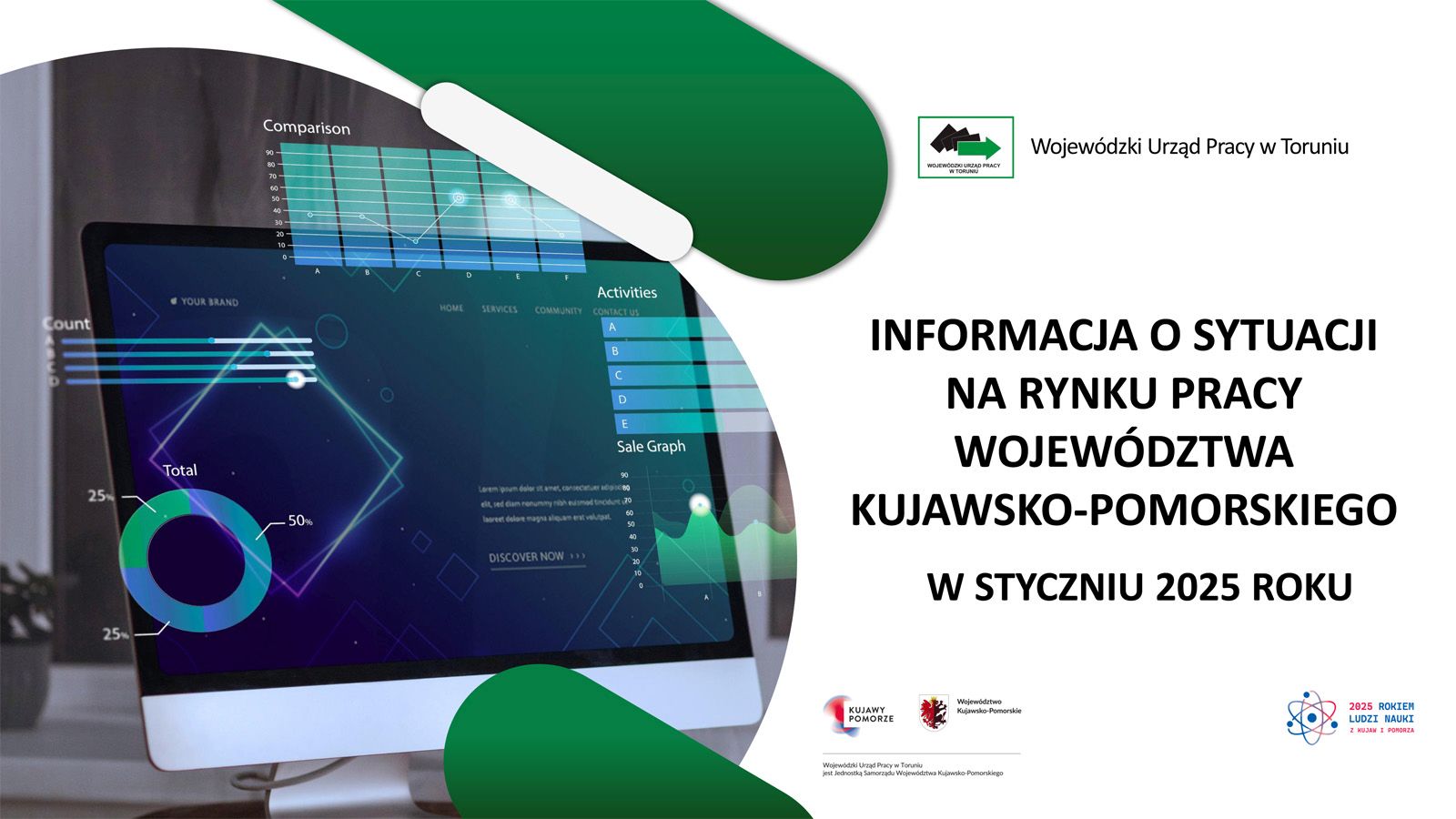 Zdjęcie artykułu Informacje o kujawsko-pomorskim rynku pracy na tle Polski - styczeń 2025 roku