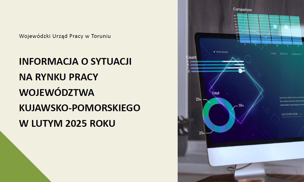 Zdjęcie artykułu Informacje o kujawsko-pomorskim rynku pracy na tle Polski - luty 2025 roku