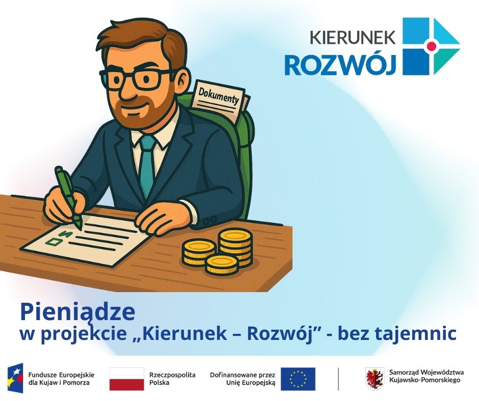 Zdjęcie artykułu Rozwojownik – pieniądze w projekcie „Kierunek – Rozwój” bez tajemnic