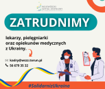 Obrazek dla: Miejsca pracy dla osób z Ukrainy - Wojewódzki Szpital Zespolony w Toruniu
