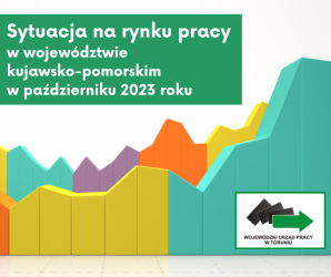 Obrazek dla: Najnowsze informacje o kujawsko-pomorskim rynku pracy na tle Polski - październik 2023 r.