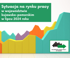Zdjęcie artykułu Informacje o kujawsko-pomorskim rynku pracy na tle Polski - lipiec 2024 r.