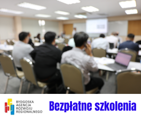 Zdjęcie artykułu Bezpłatne szkolenia w Bydgoskiej Agencji Rozwoju Regionalnego!